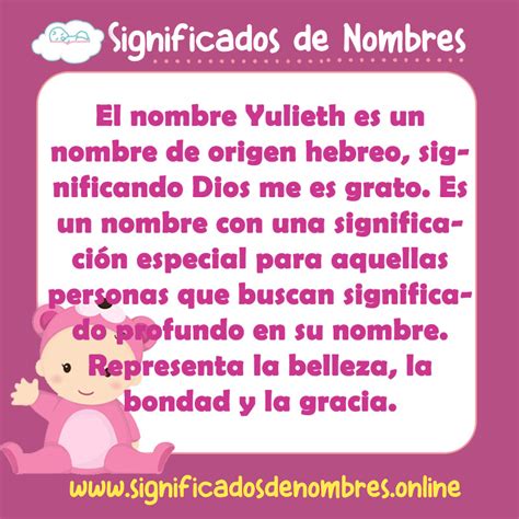 personalidad del nombre yulieth